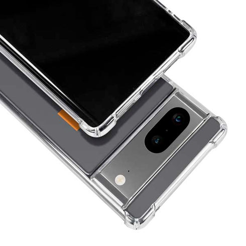 University of Tennessee-Knoxville T Logo Vols on Gray Google Pixel 7a Clear Case
